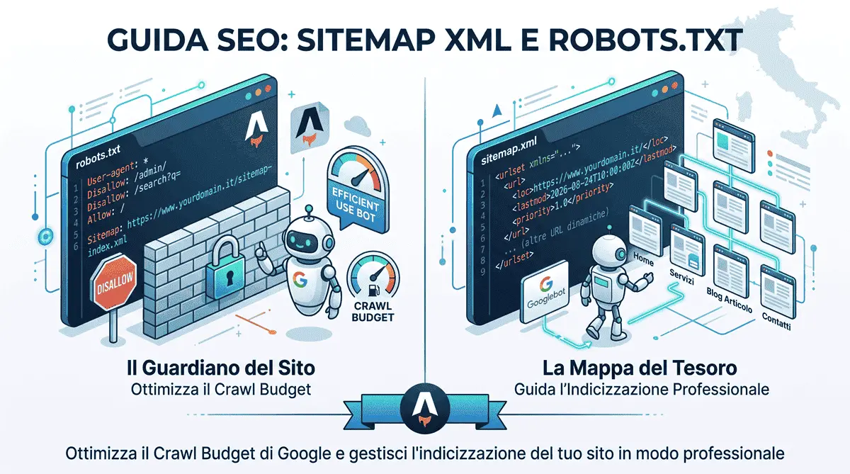 Sitemap XML e Robots.txt: La Guida che Avrei Voluto Leggere all'Inizio