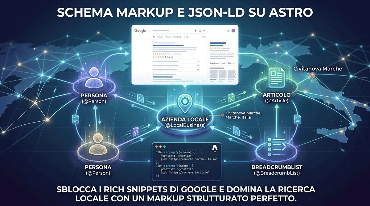 Schema Markup e Dati Strutturati: La Guida Completa per Astro